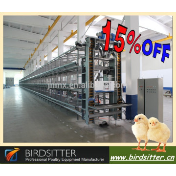 Birdsitter ISO9001 qualified Aluminum-Zinc Alloy poultry farm chicken cage